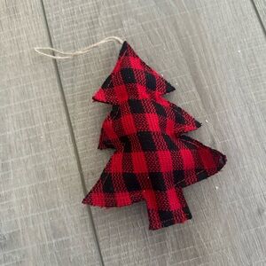 Buffalo Check Plush Tree Ornament